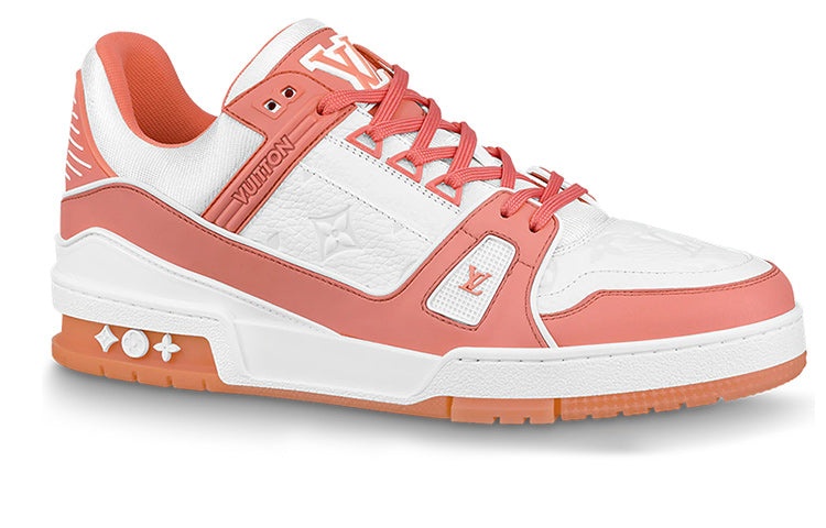 LOUIS VUITTON Trainer Sneakers 'Peach White' 1A8KC8 - 2