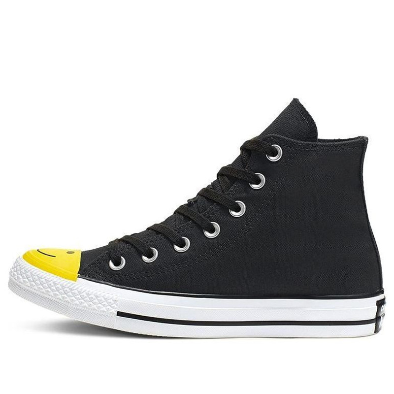 Converse Chuck Taylor All Star High 'Smiley Face - Black' 164423C 1