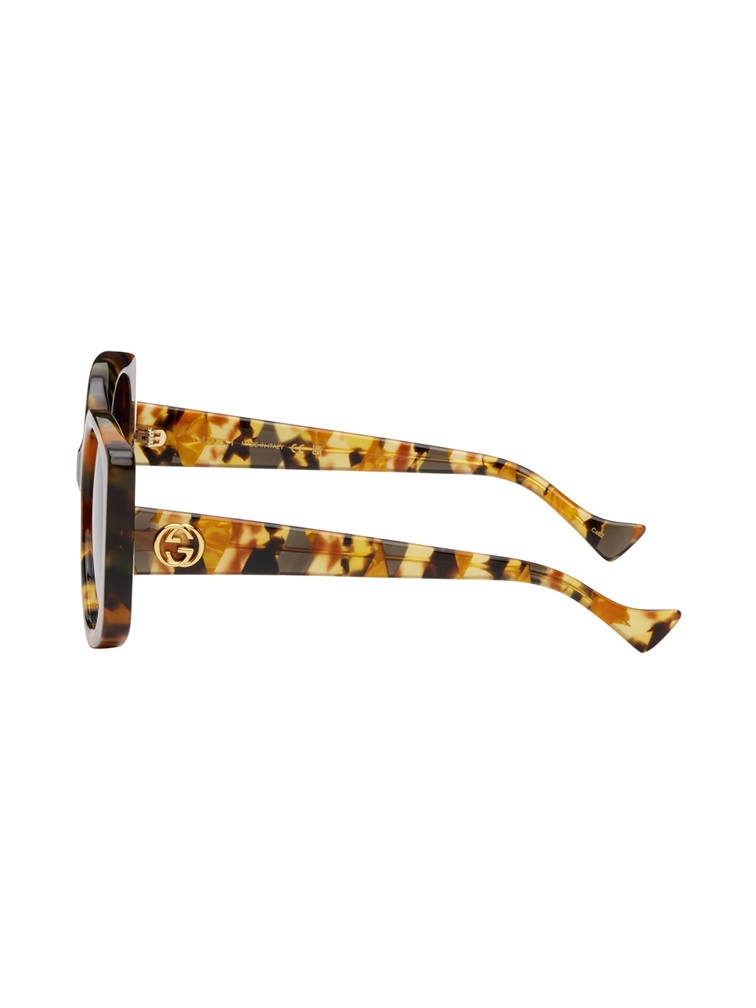 Tortoiseshell Round Sunglasses - 6