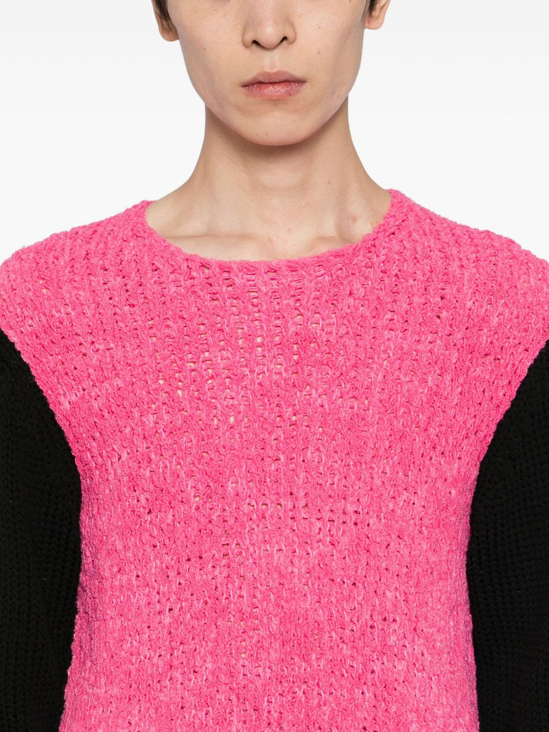 contrast-color jumper 5