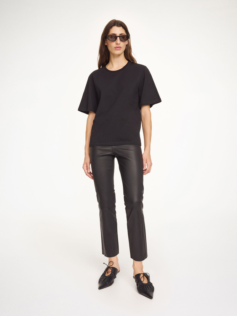 BY MALENE BIRGER Florentina leather trousers outlook