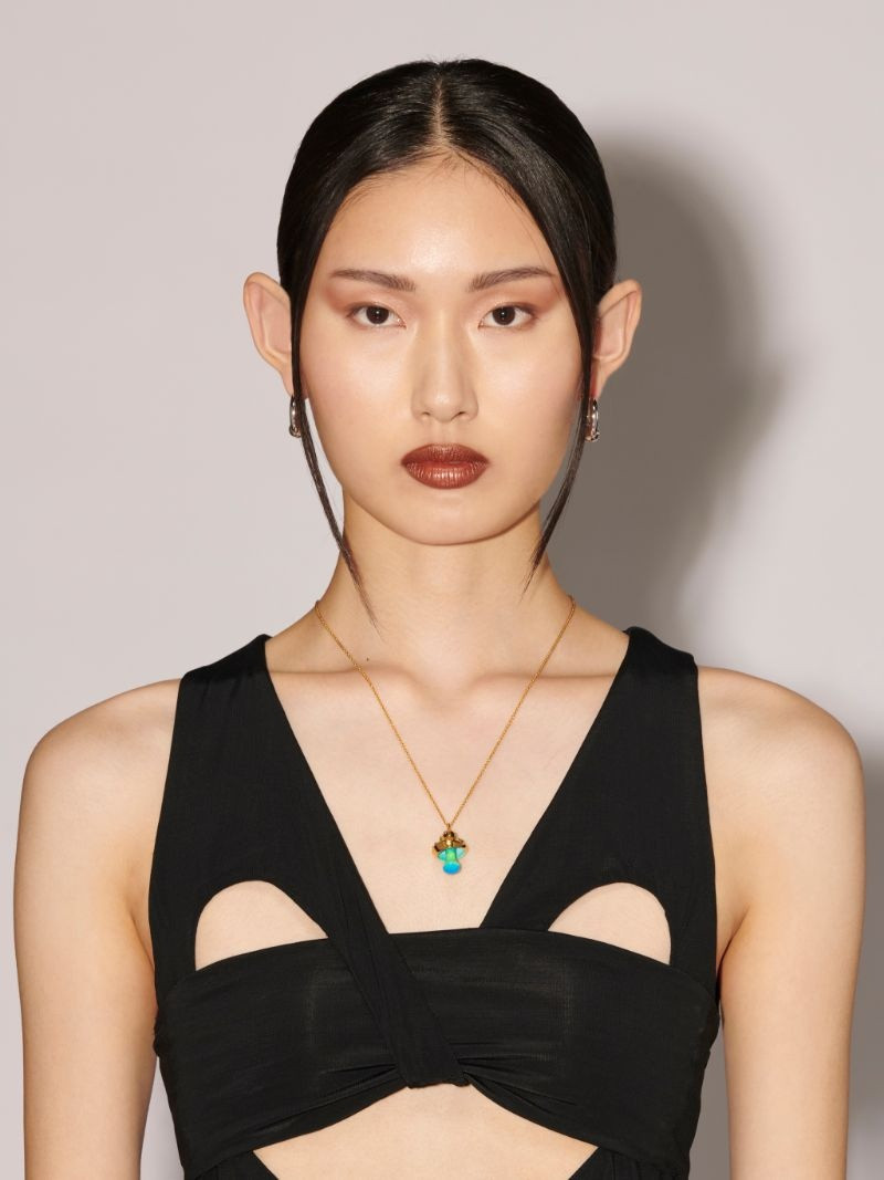 Mushroom Charm Necklace 4