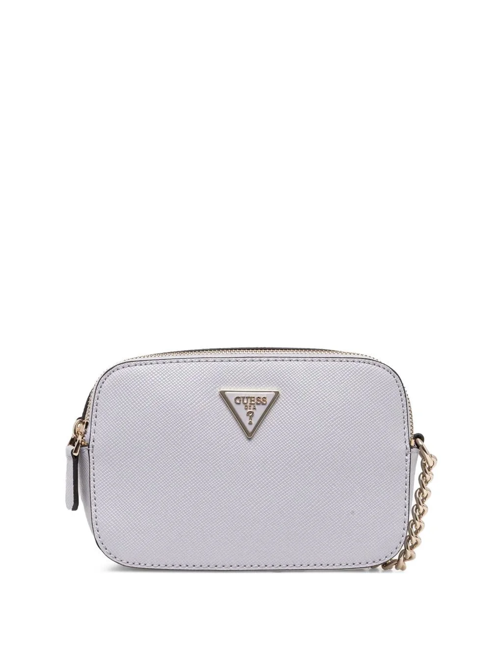 logo-plaque cross body bag - 1