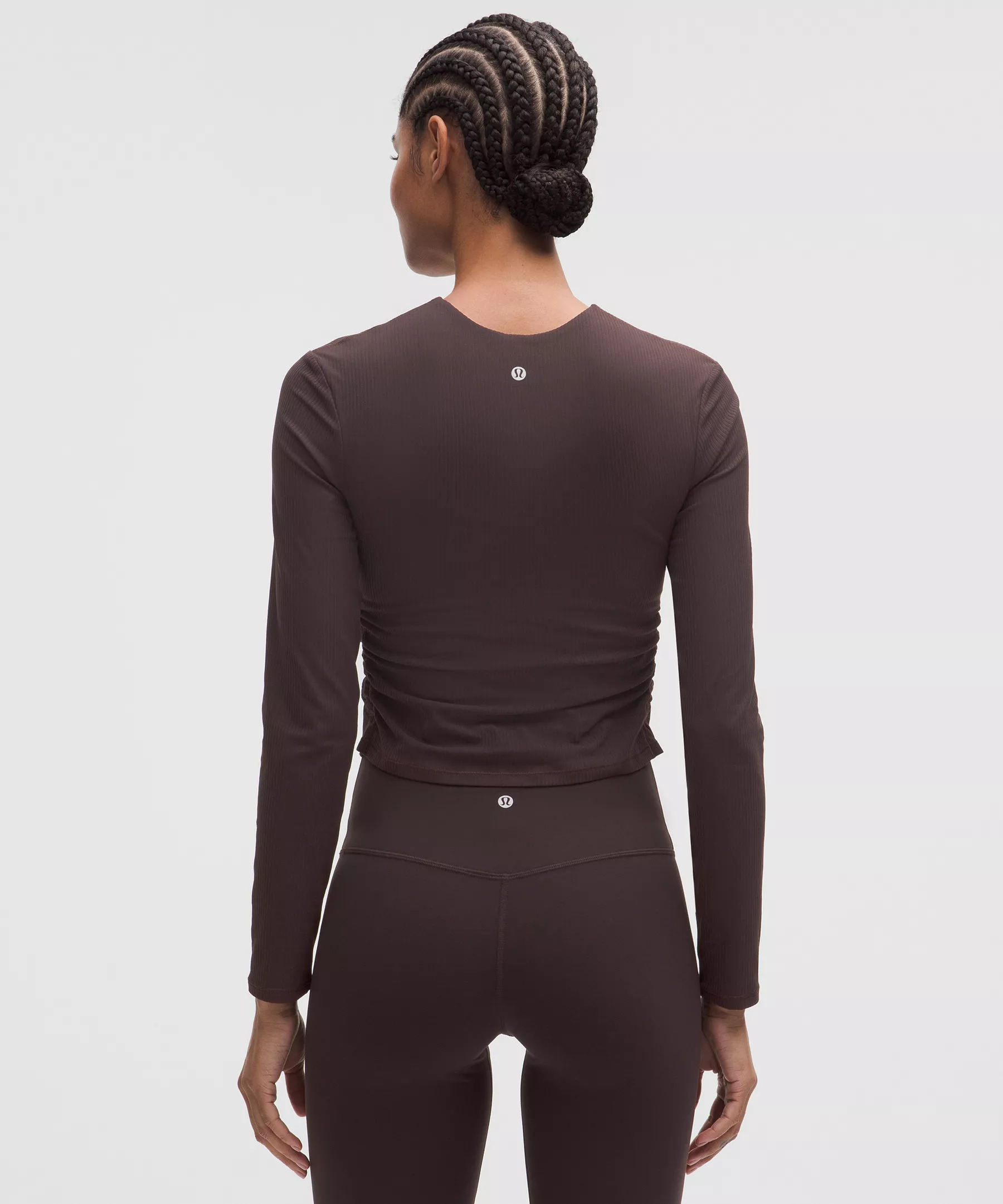 All It Takes Ribbed Nulu V-Neck Long-Sleeve Shirt *B-D Cups - 3