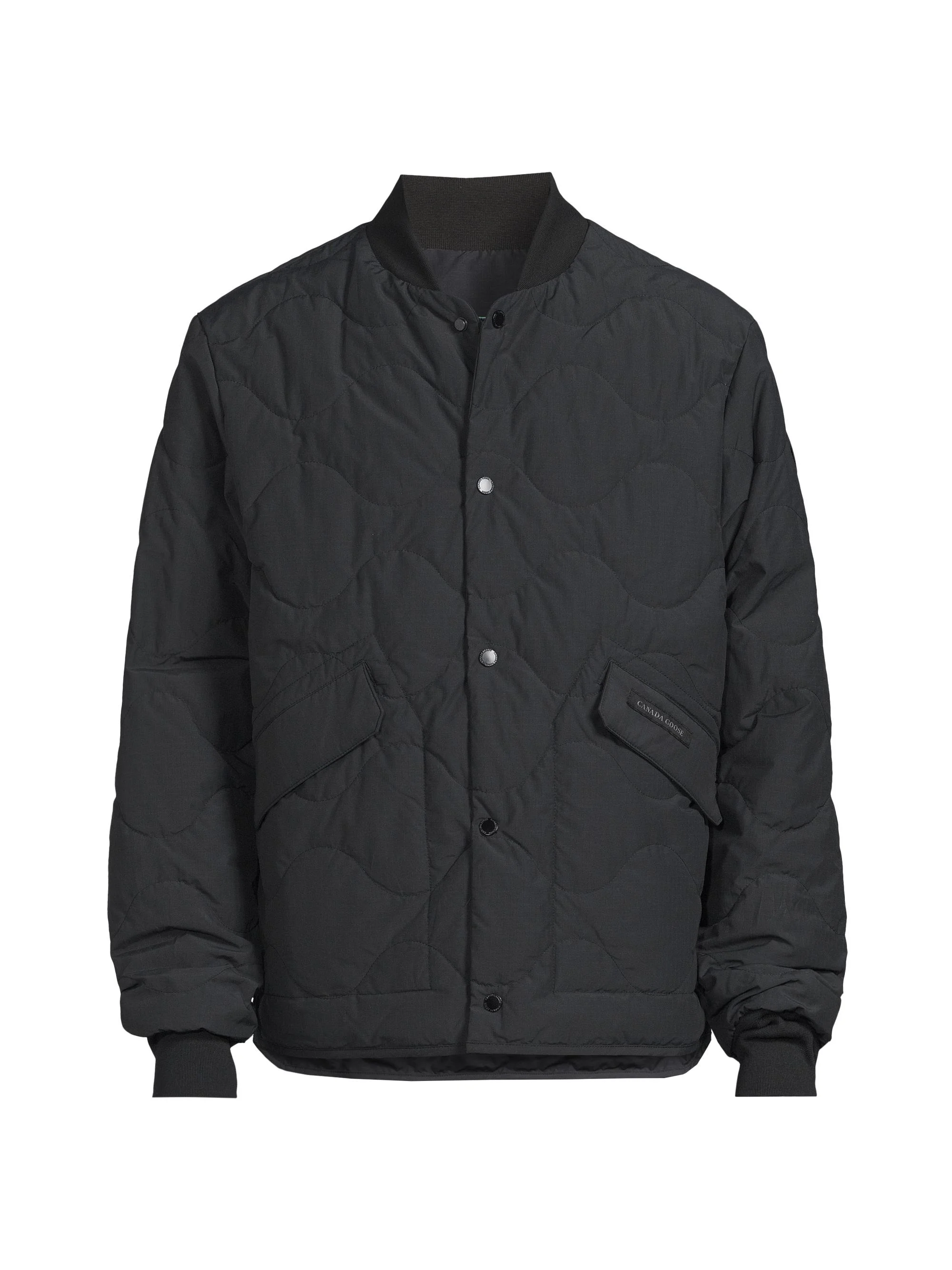 Men's Boswell Reversible Jacket - Black - 1