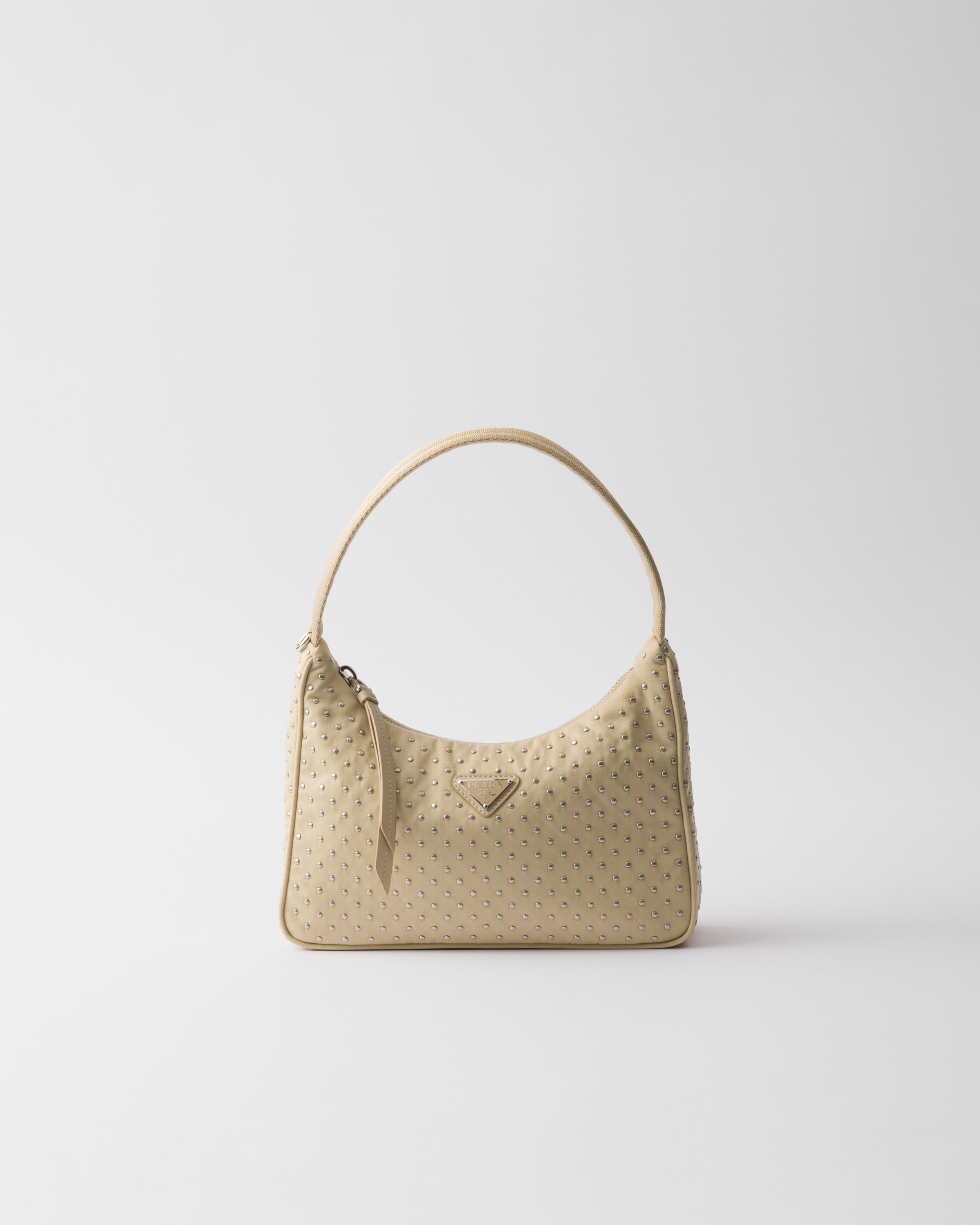 Prada Re-Edition Re-Nylon mini bag with studs - 1