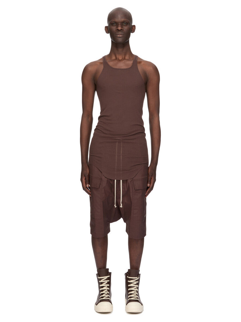 Rick Owens ribbed tank top outlook