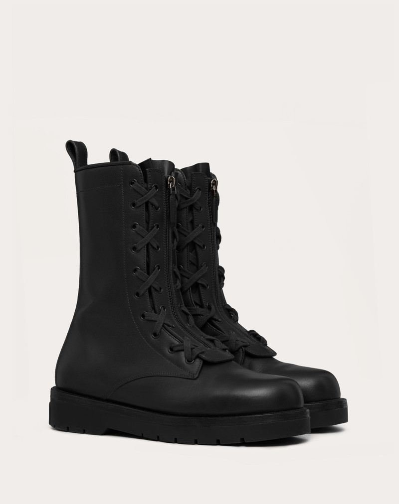 CALFSKIN XCOMBAT BOOTS 40MM 2