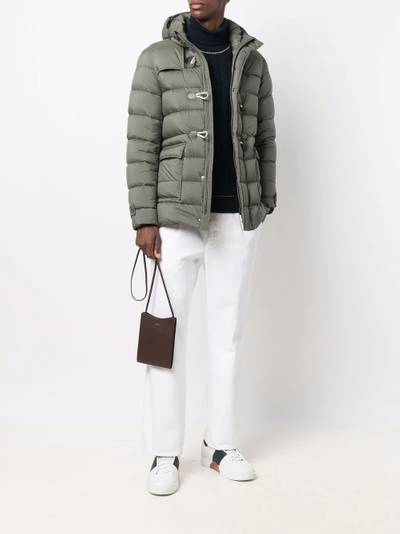 Herno hooded padded down coat outlook