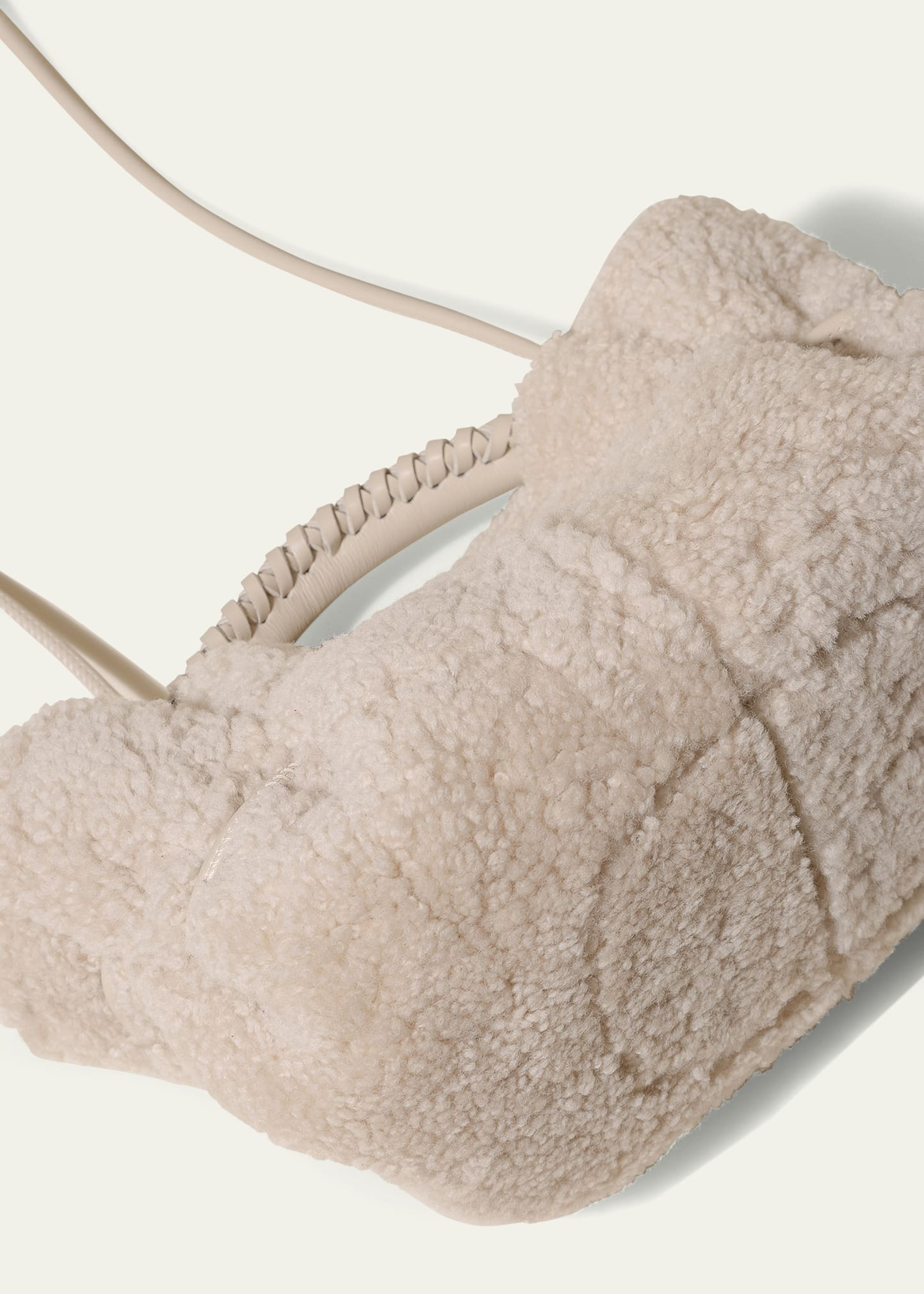 Arta Mini Shearling Top-Handle Bag - 4