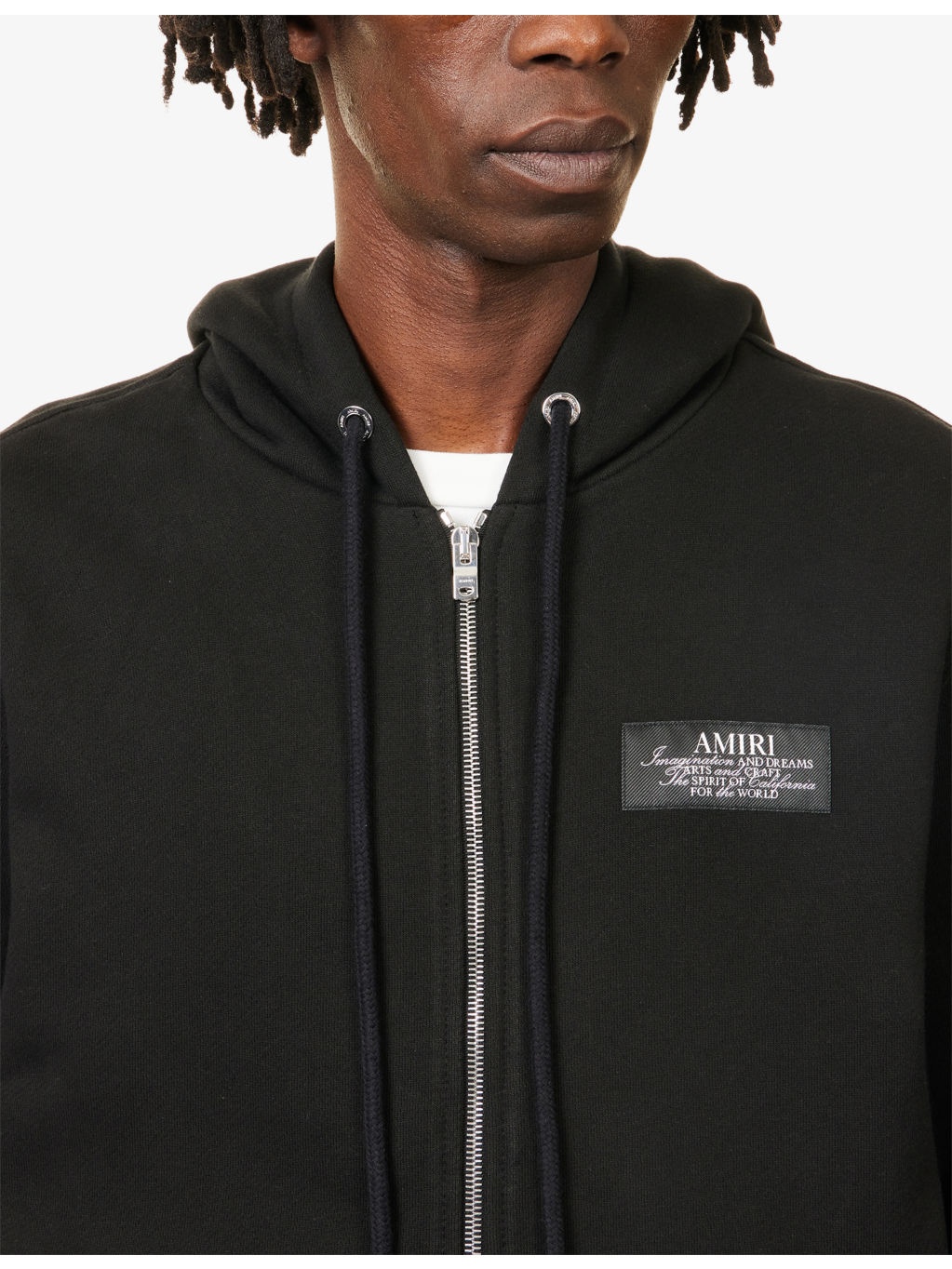 Spirit Zip Brand-Print Cotton-Jersey Hoody - 5