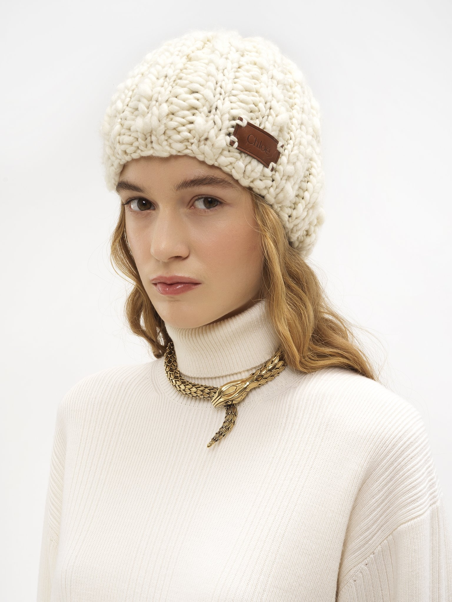 BEANIE IN EXTRA FINE WOOL & SILK - 4