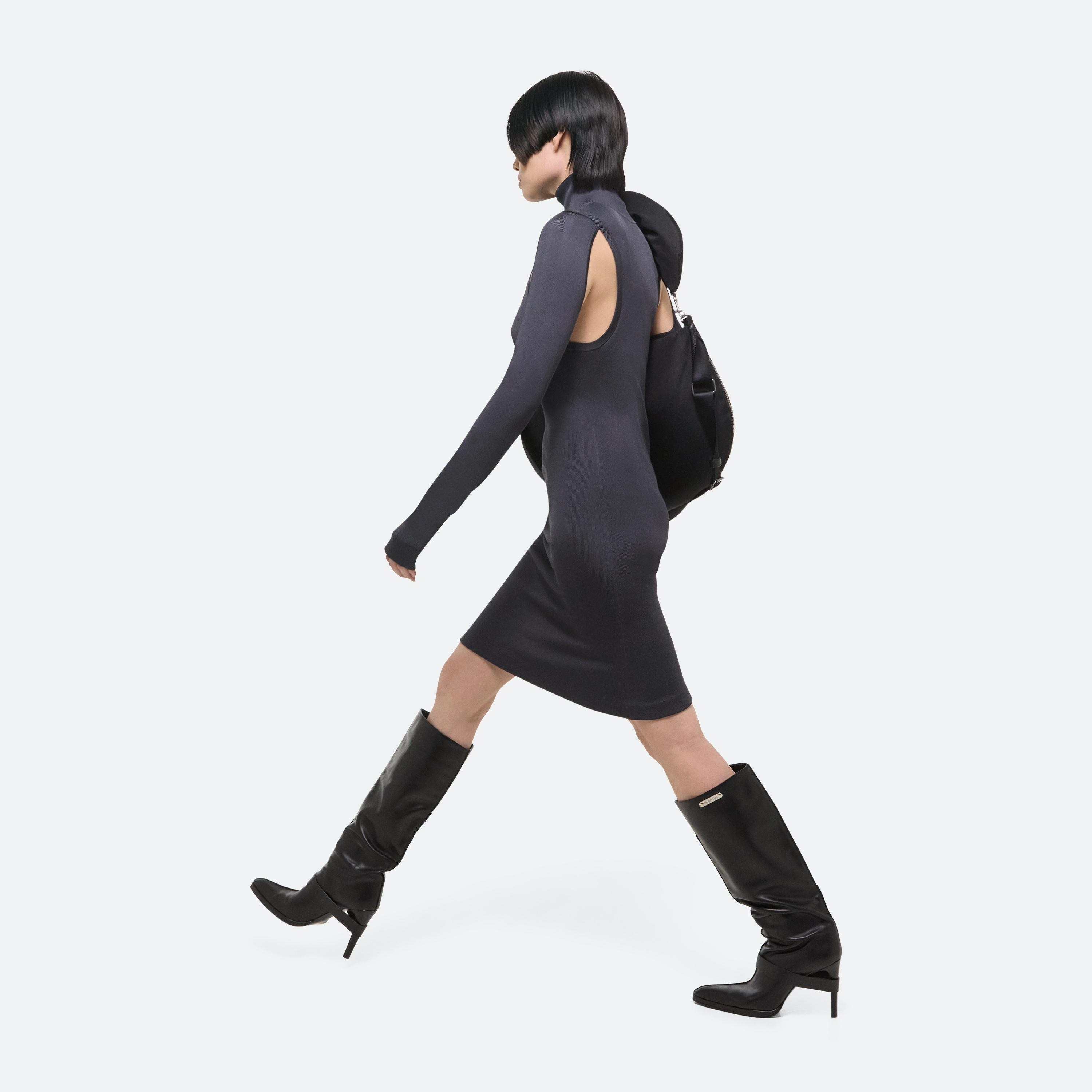 AIR TURTLENECK DRESS - 7