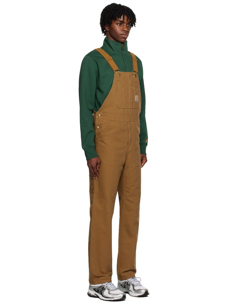 Brown Bib Overalls 2