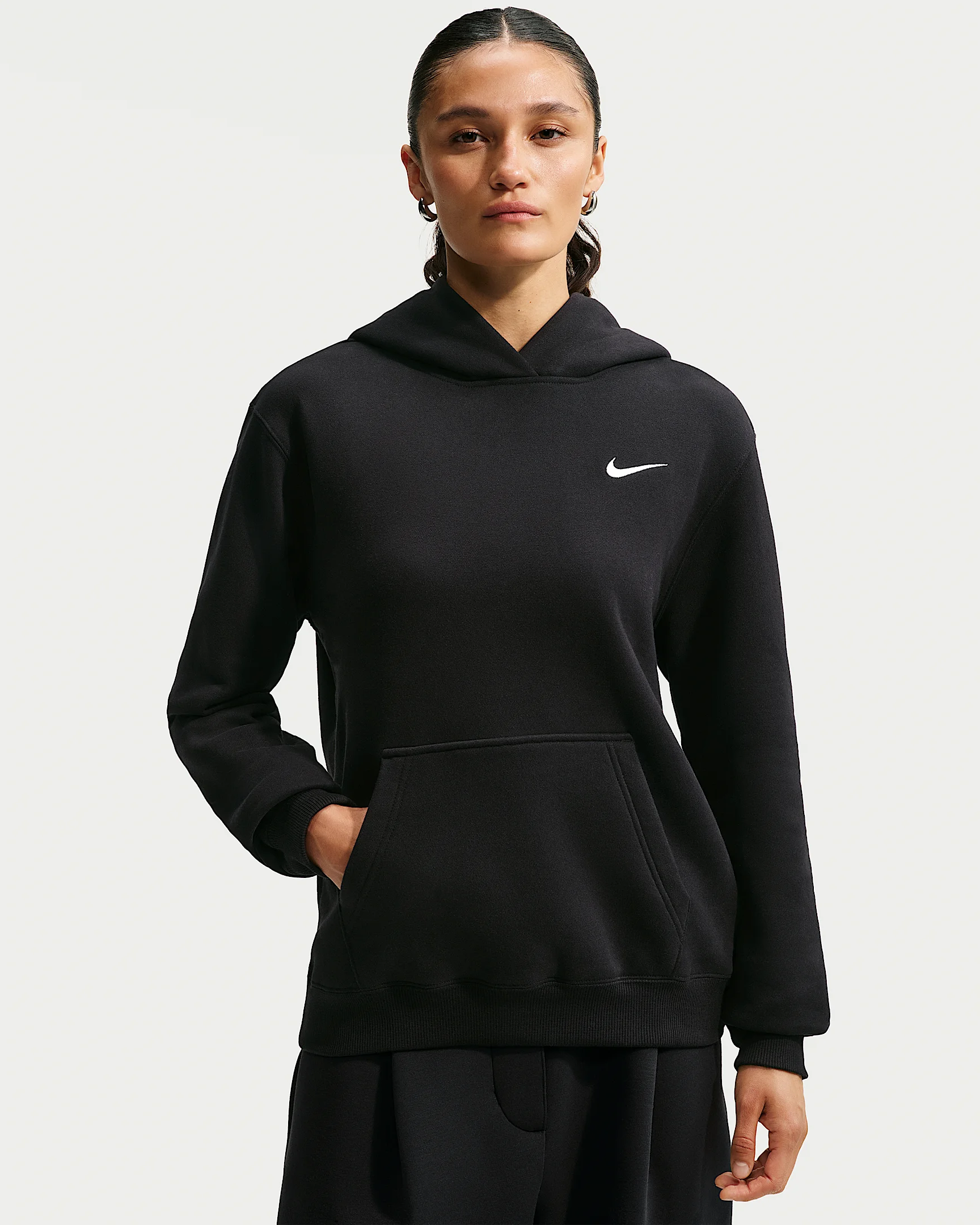 Nike Studio Fleece Medium Weight Women's Pullover Hoodie - 1