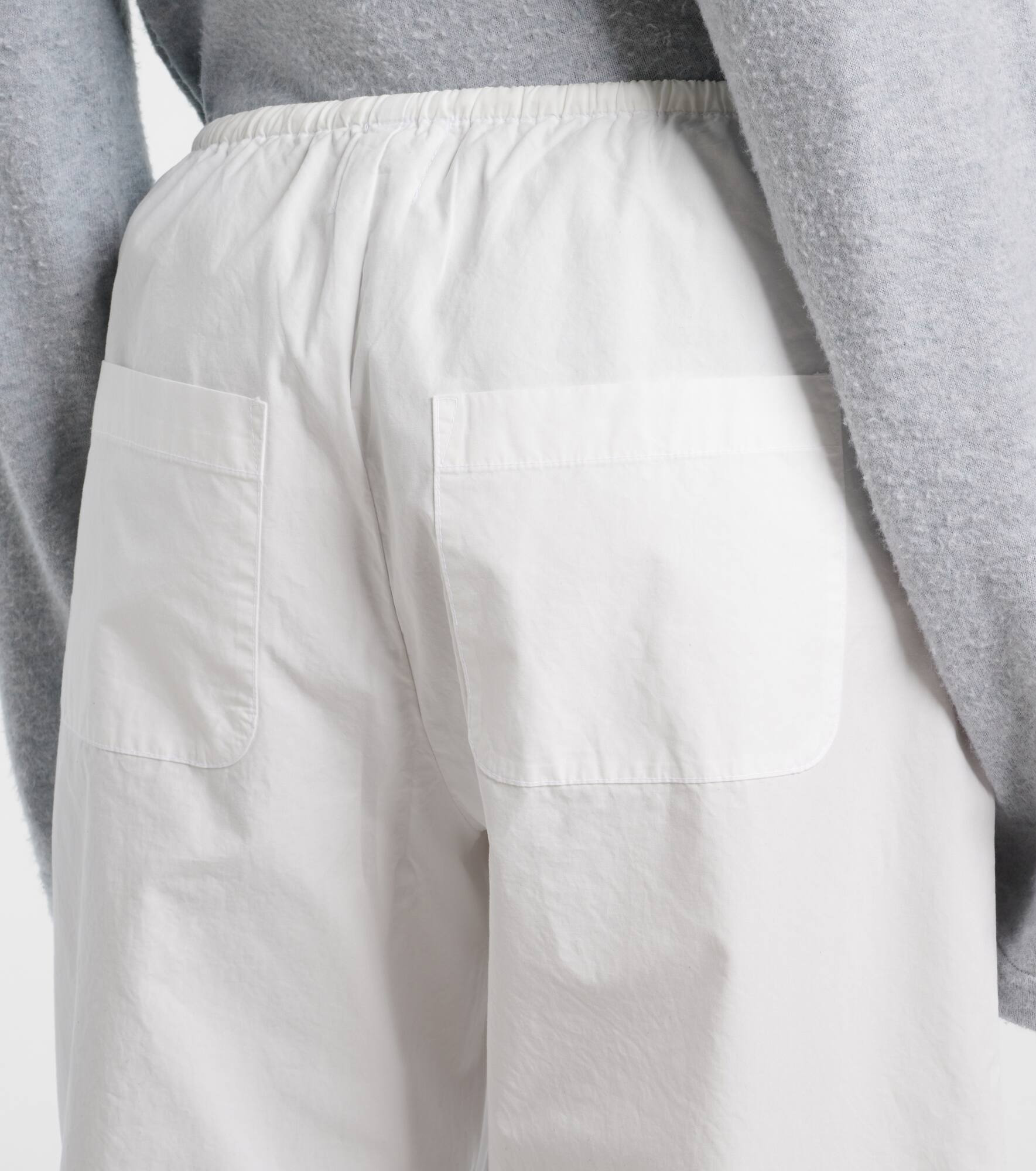 Kyoto cotton barrel-leg pants - 6