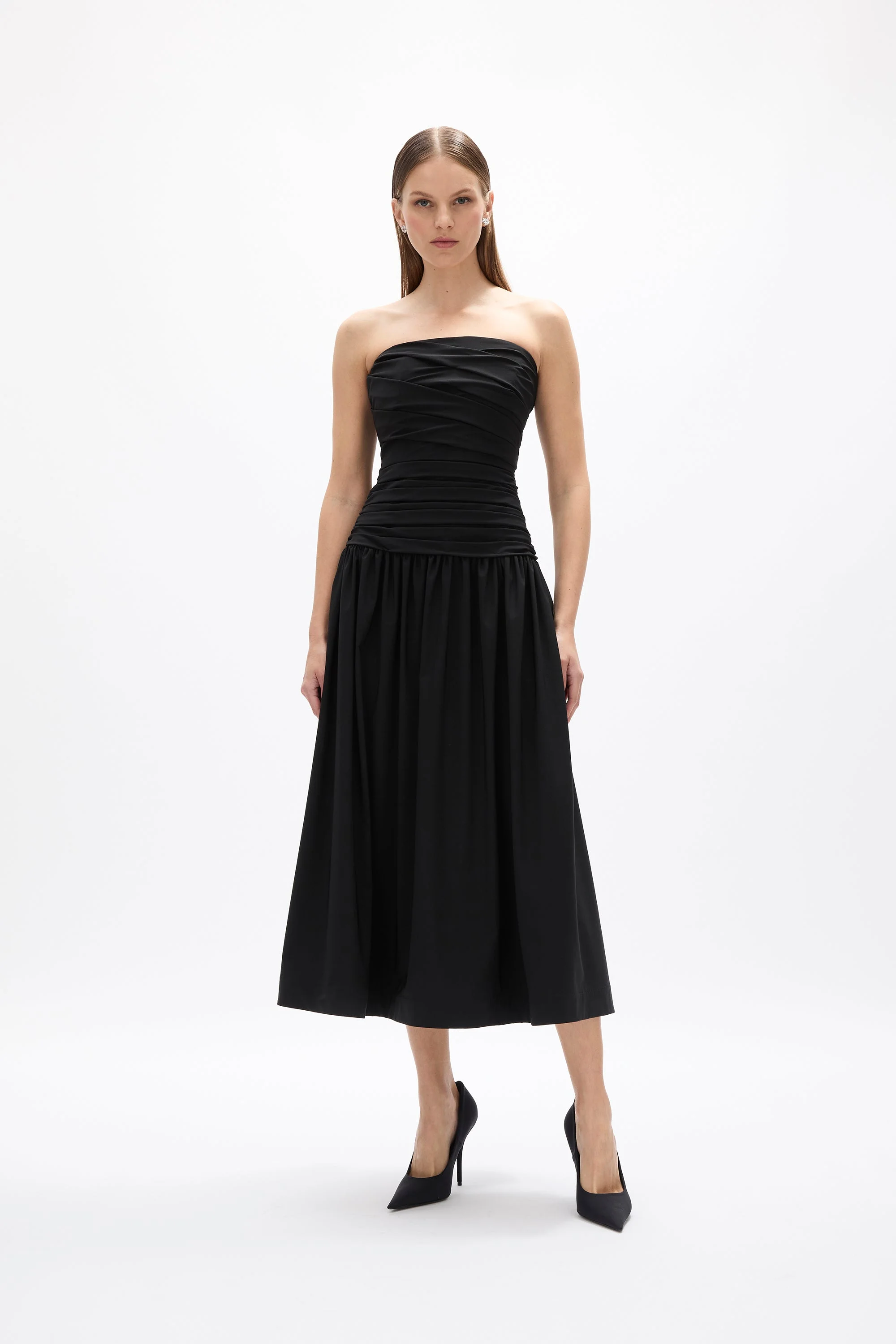 GALE STRAPLESS DRESS - 1