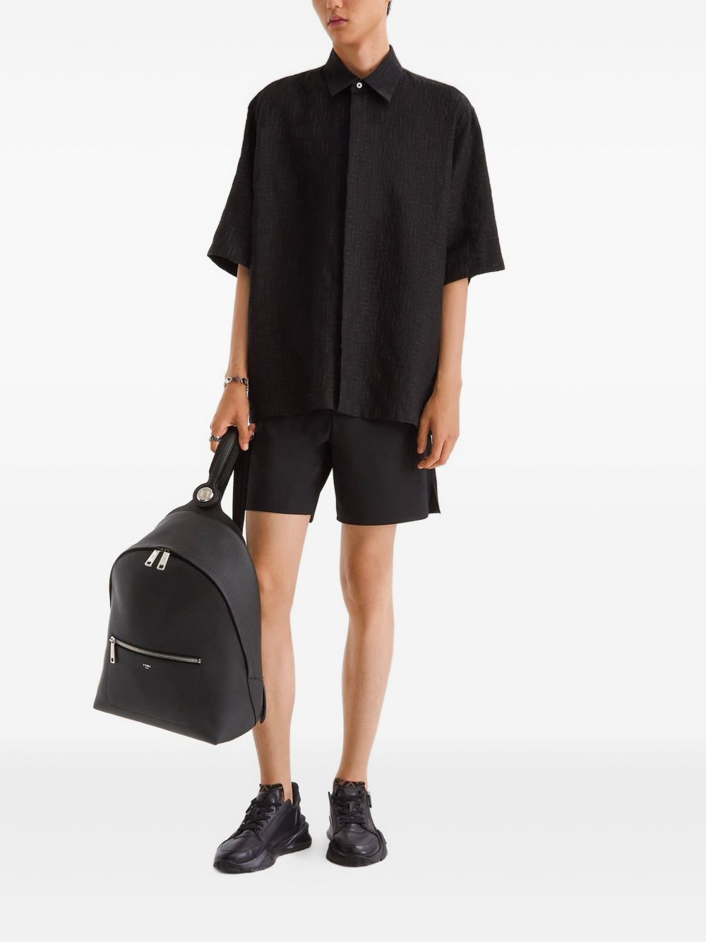 FF-jacquard shirt - 2