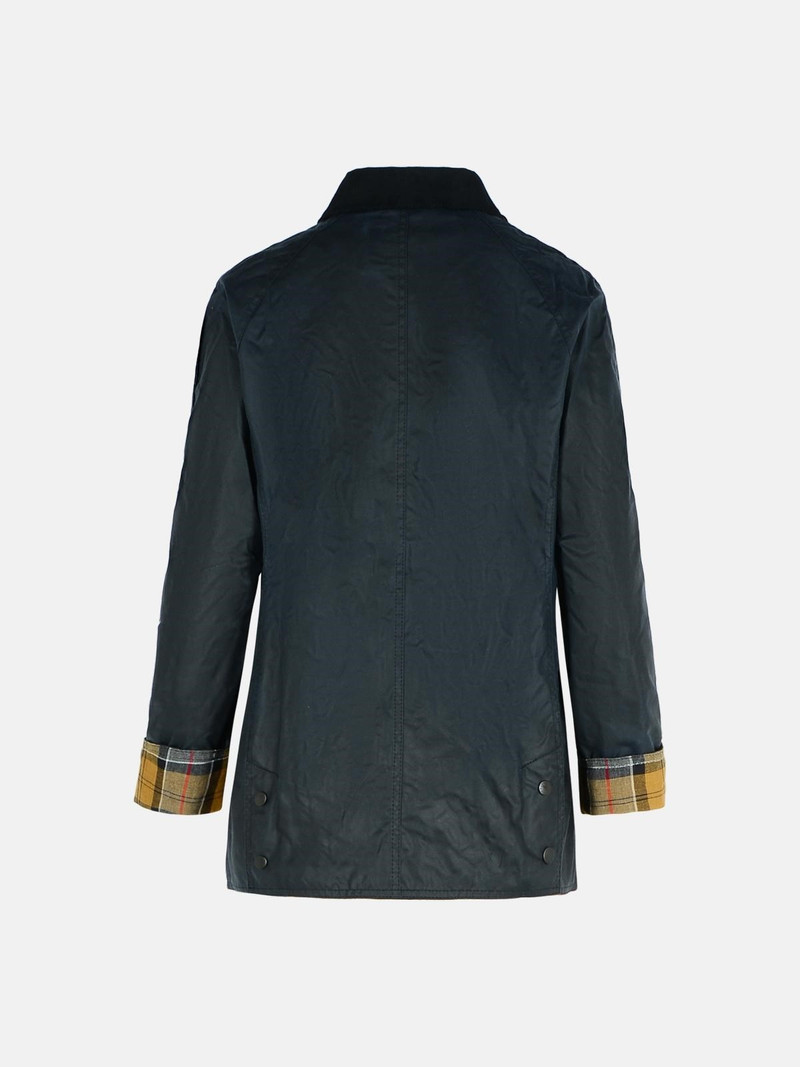 Barbour NAVY WAXED COTTON JACKET outlook