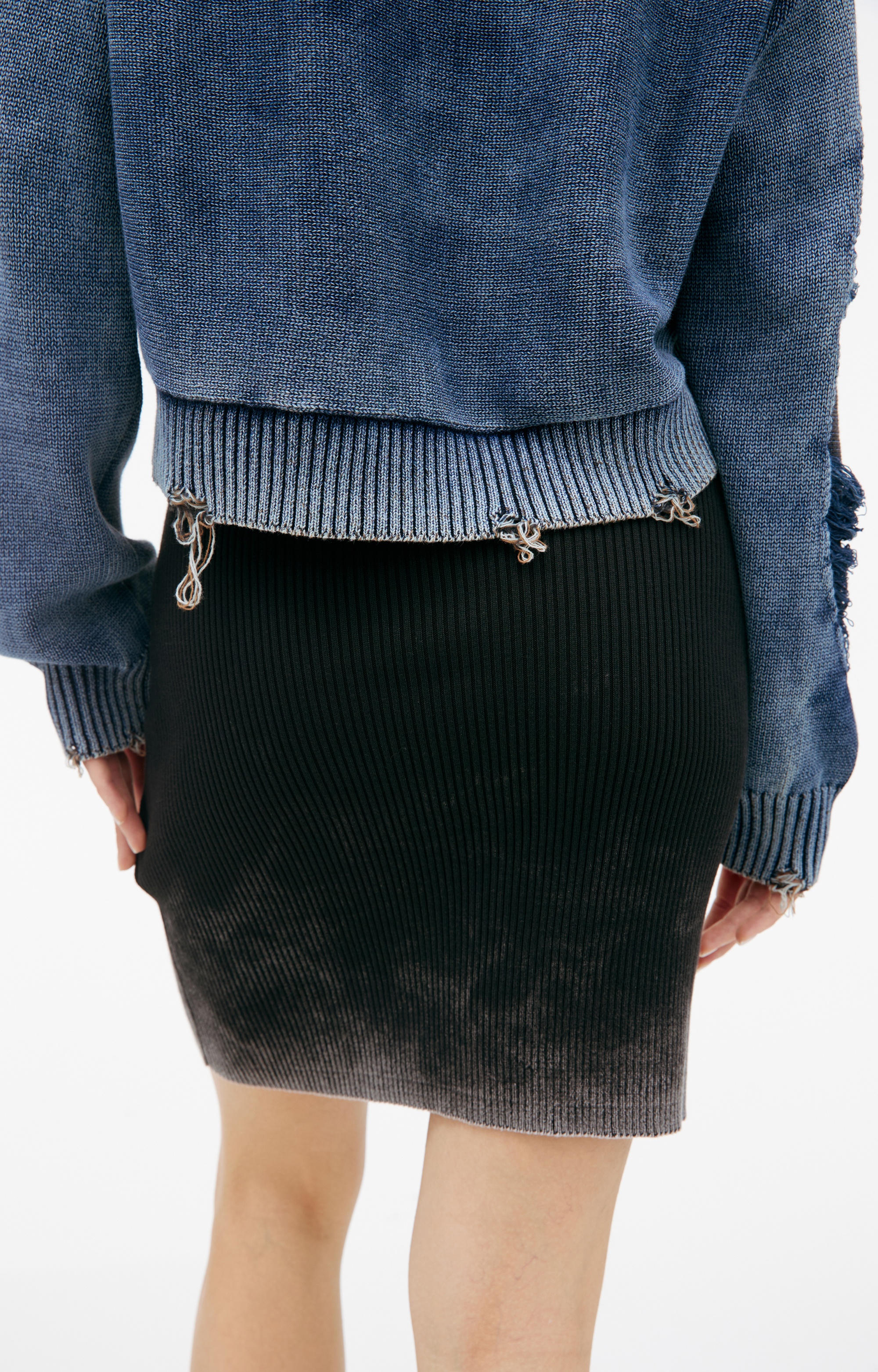 SWEATSHIRT WITH YARN LOGO - 5