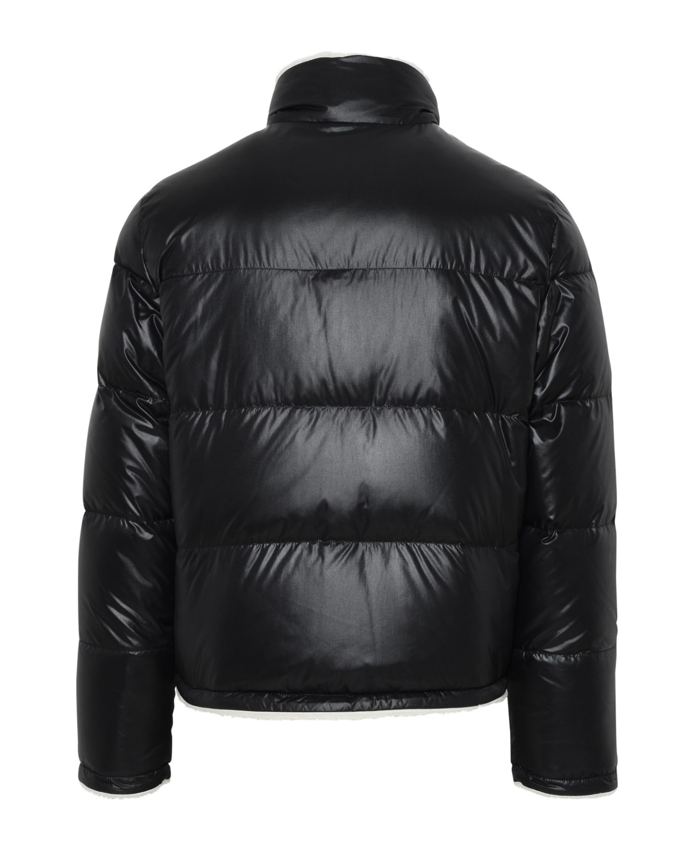 Black Polyester Jacket - 3