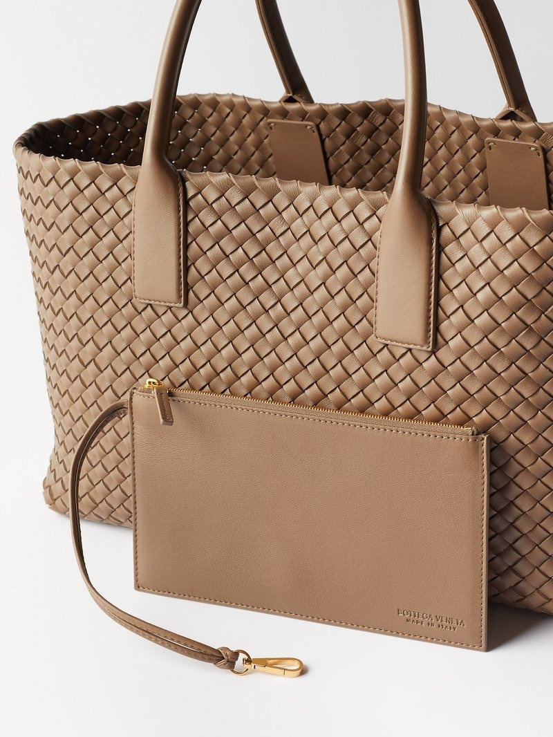 BOTTEGA VENETA Cabat intrecciato leather tote