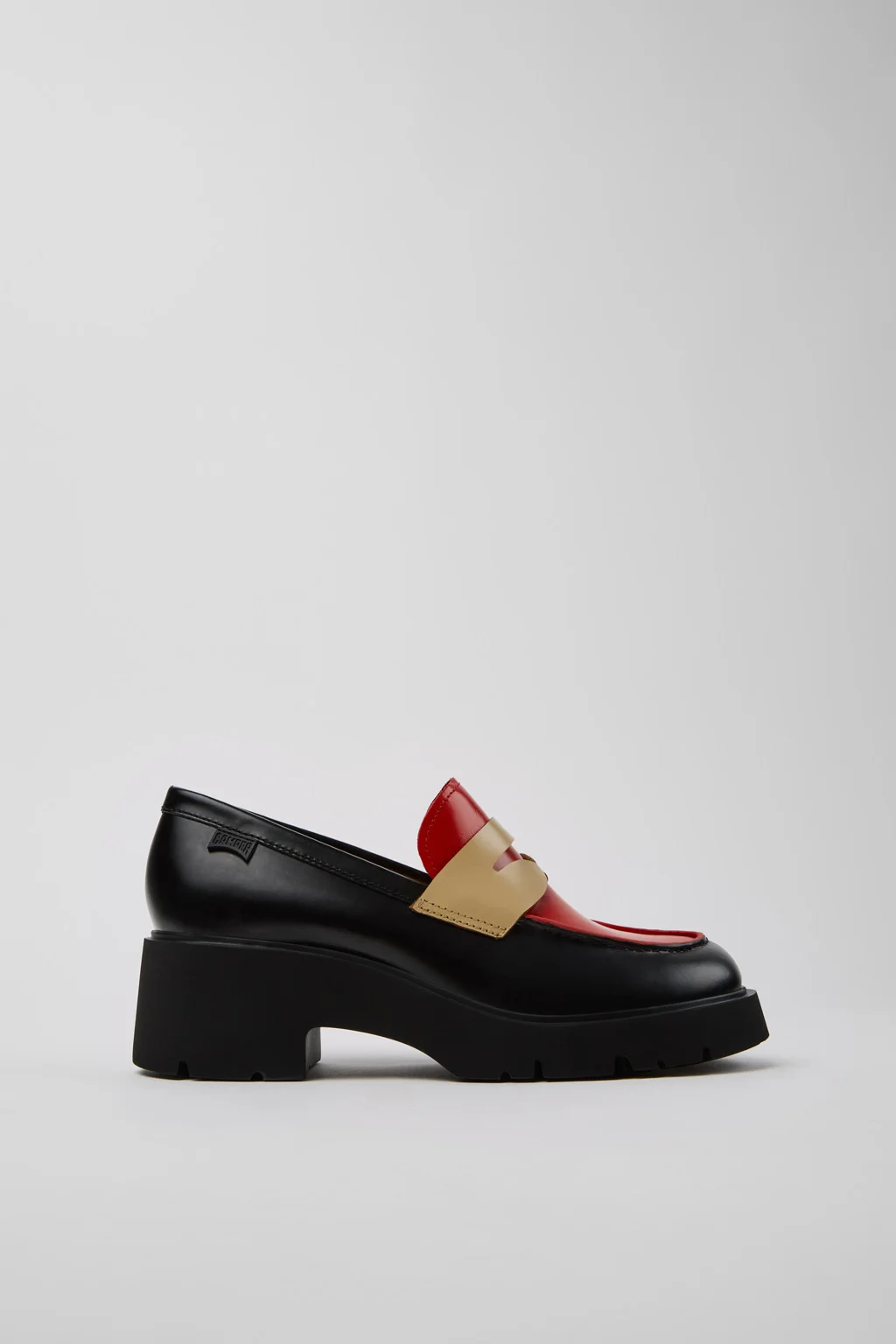 Twins Multicolor Leather Moccasins for Women. - 1