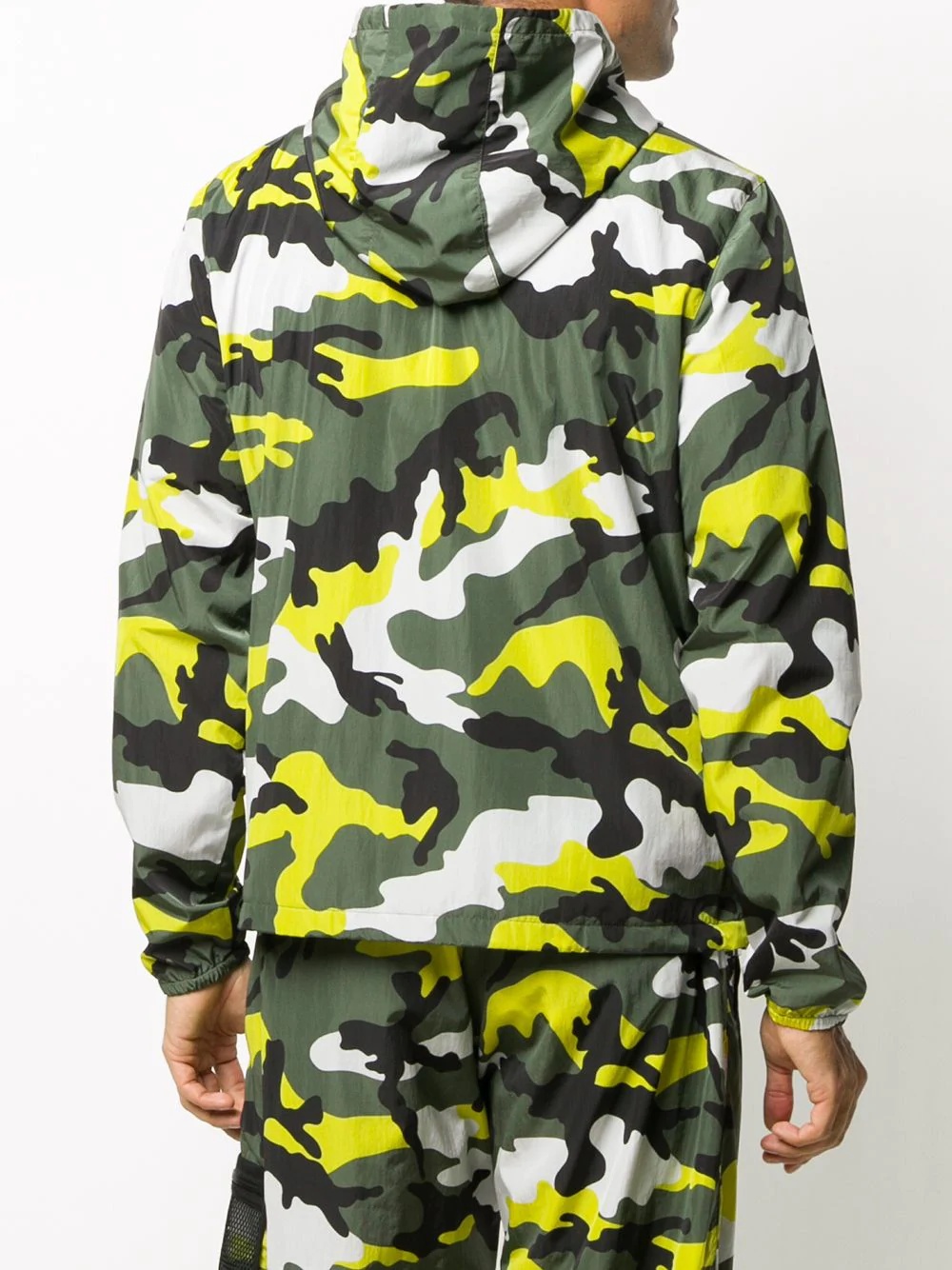 camouflage print windbreaker - 4