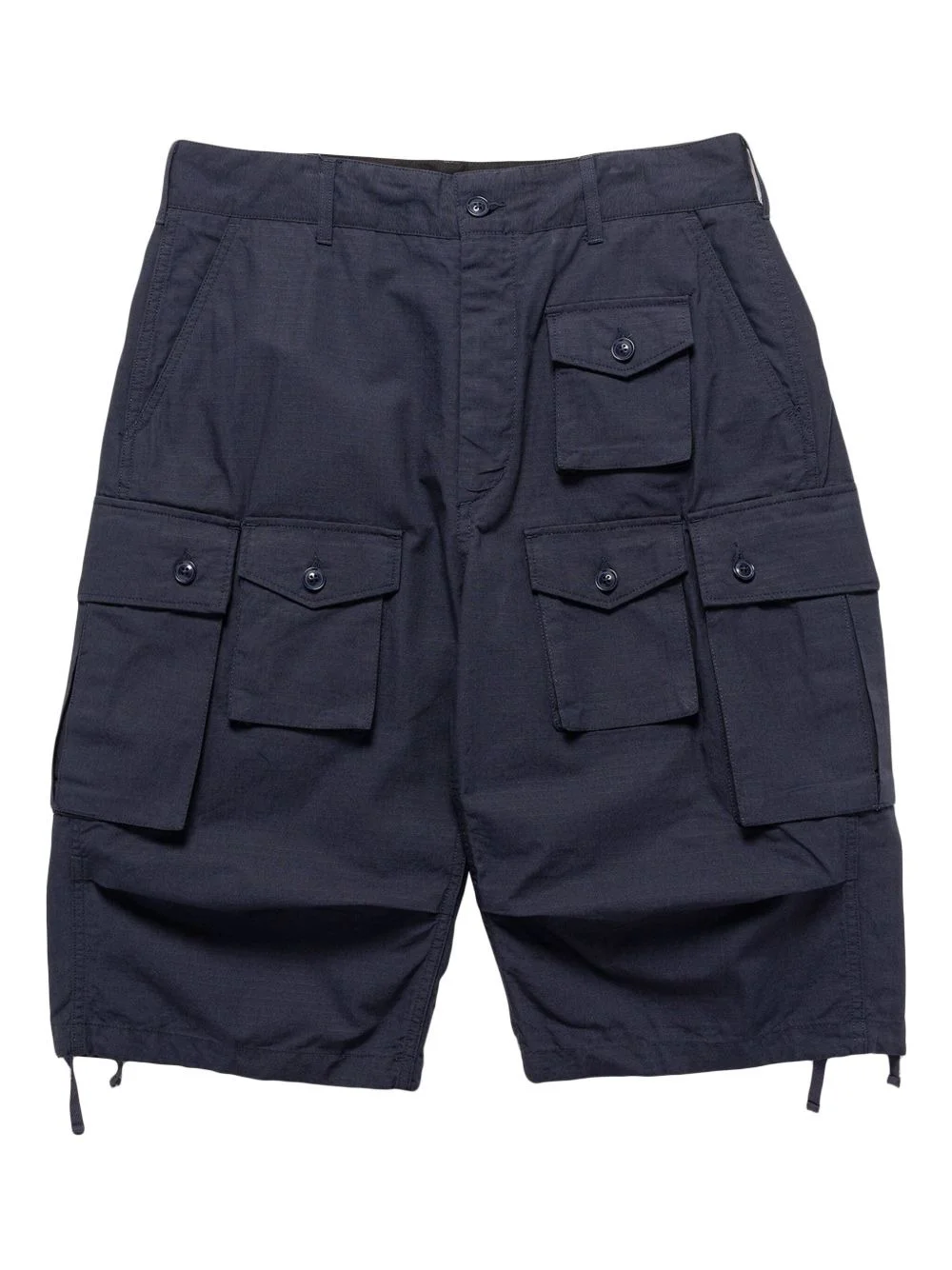 multi-pocket cargo shorts - 1