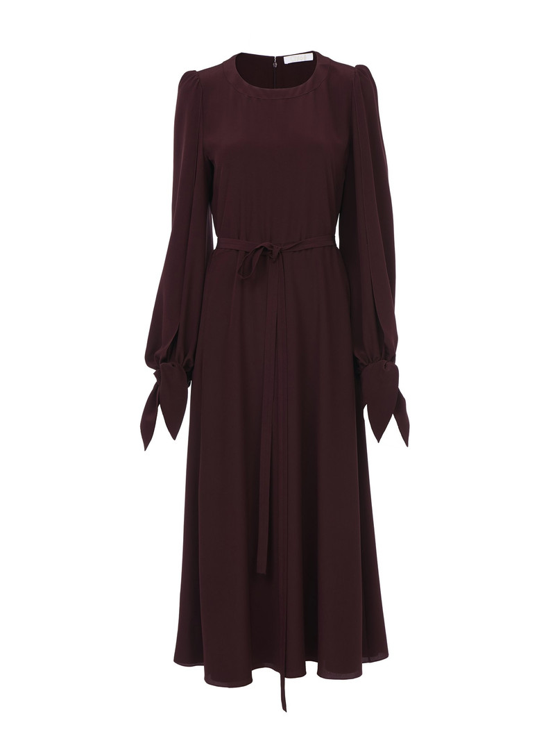 LONG SLEEVED MIDI DRESS 1