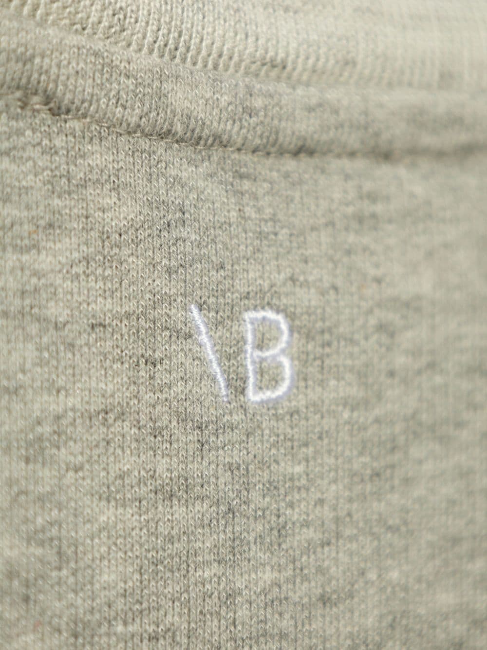logo-embroidered boat-neck sweatshirt - 5