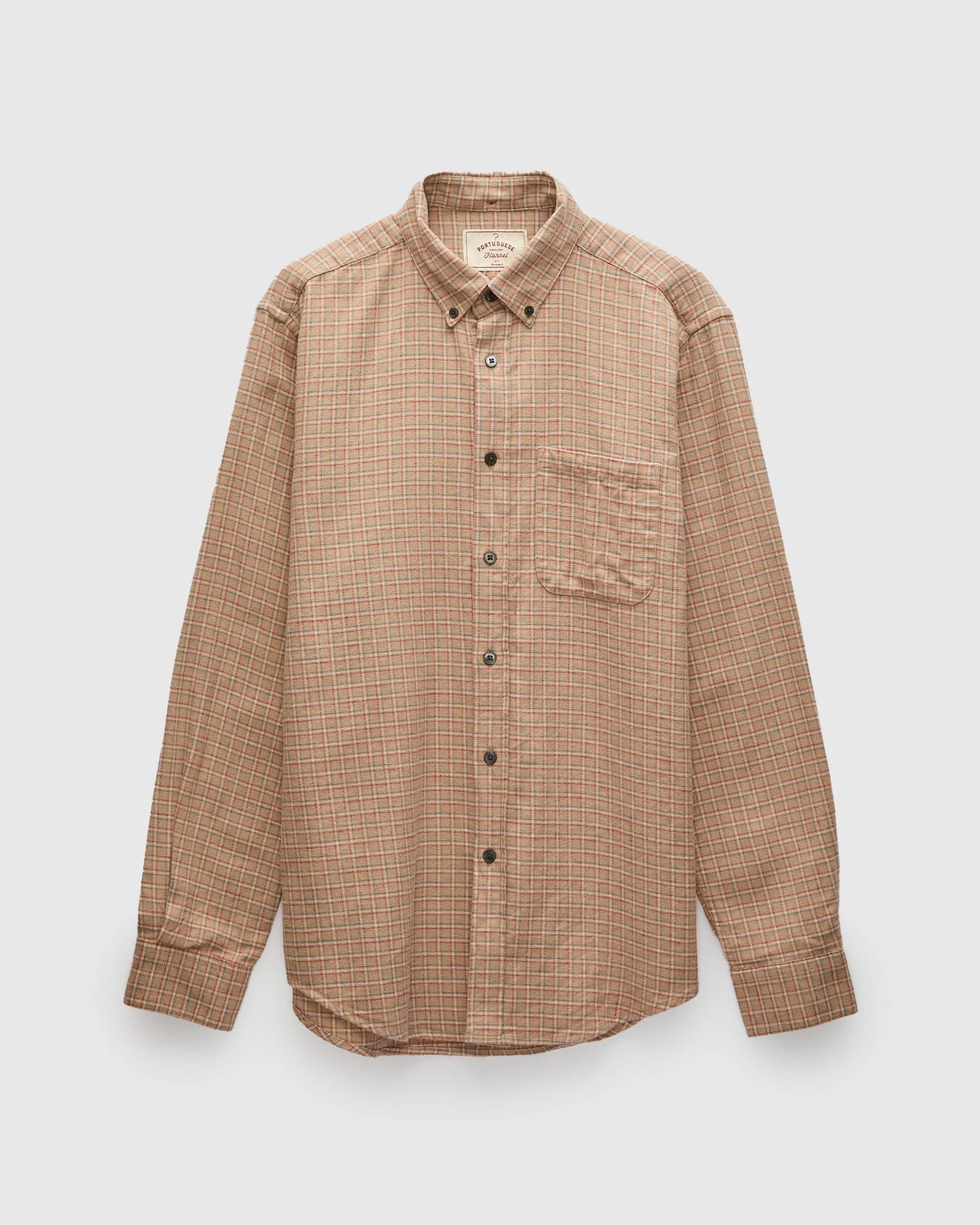 Estudo Button-Up Shirt in Red - 1