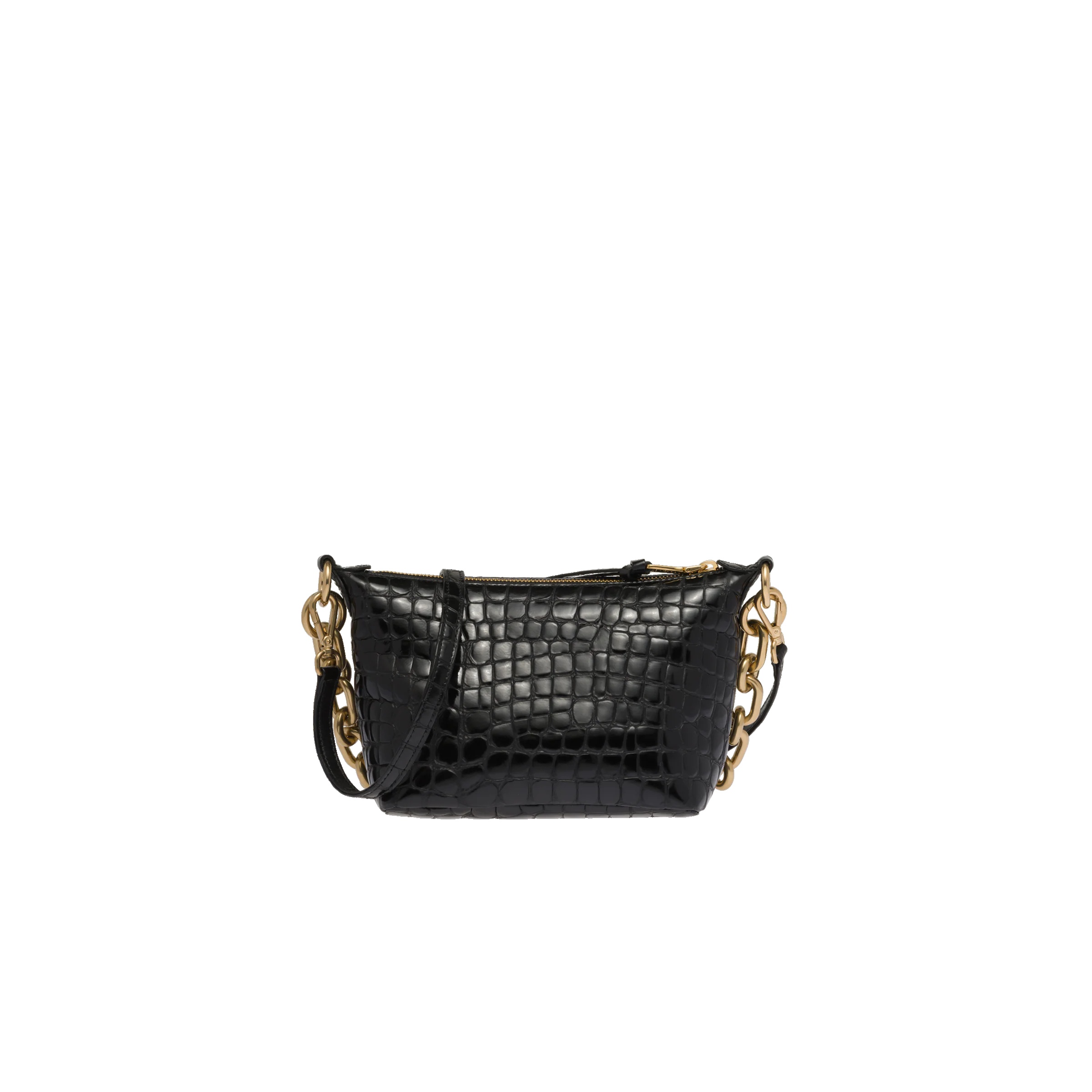 Miu Spirit croco-print leather bag - 4