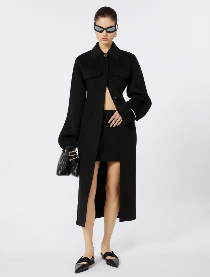Sportmax Slim-fit wool coat outlook