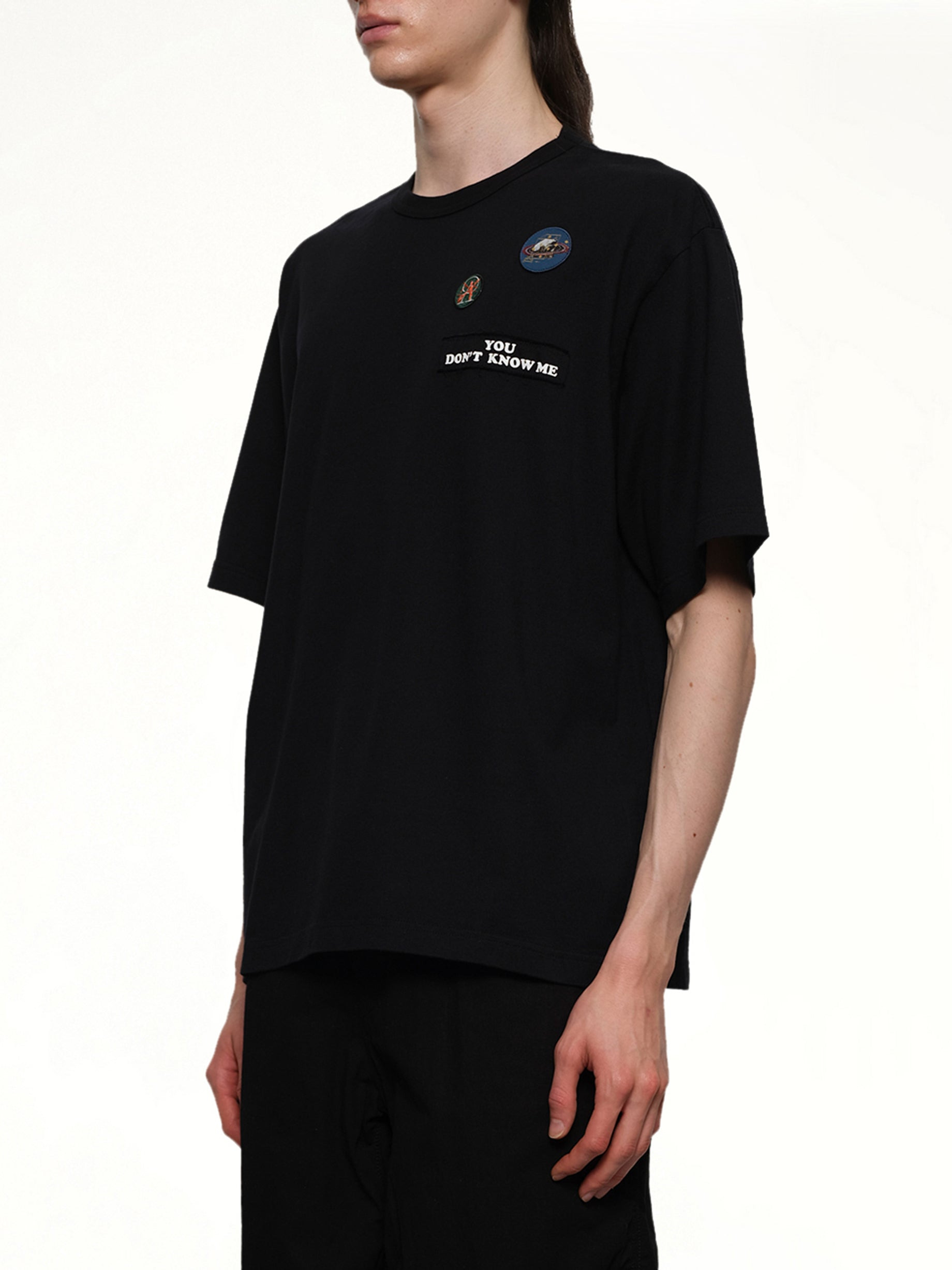 Patches T-Shirt in Black - 3
