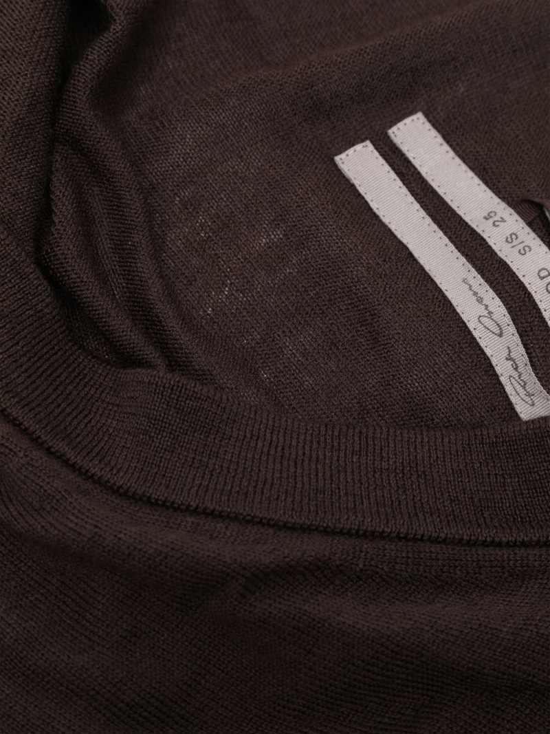 Rick Owens ribbed edge balaclava outlook