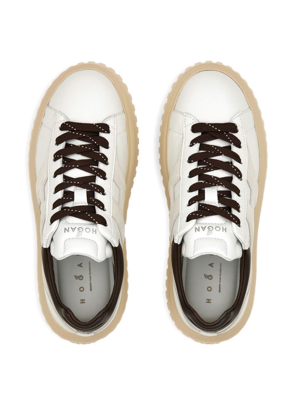 H-Stripes leather sneakers - 4