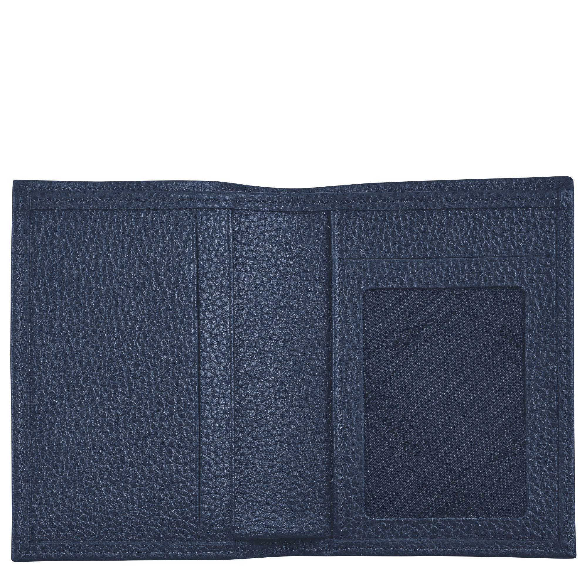 Le Foulonné Card holder Navy - Leather - 2