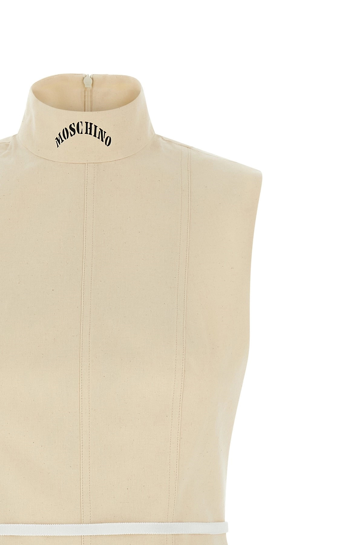 Rough canvas dress - 4