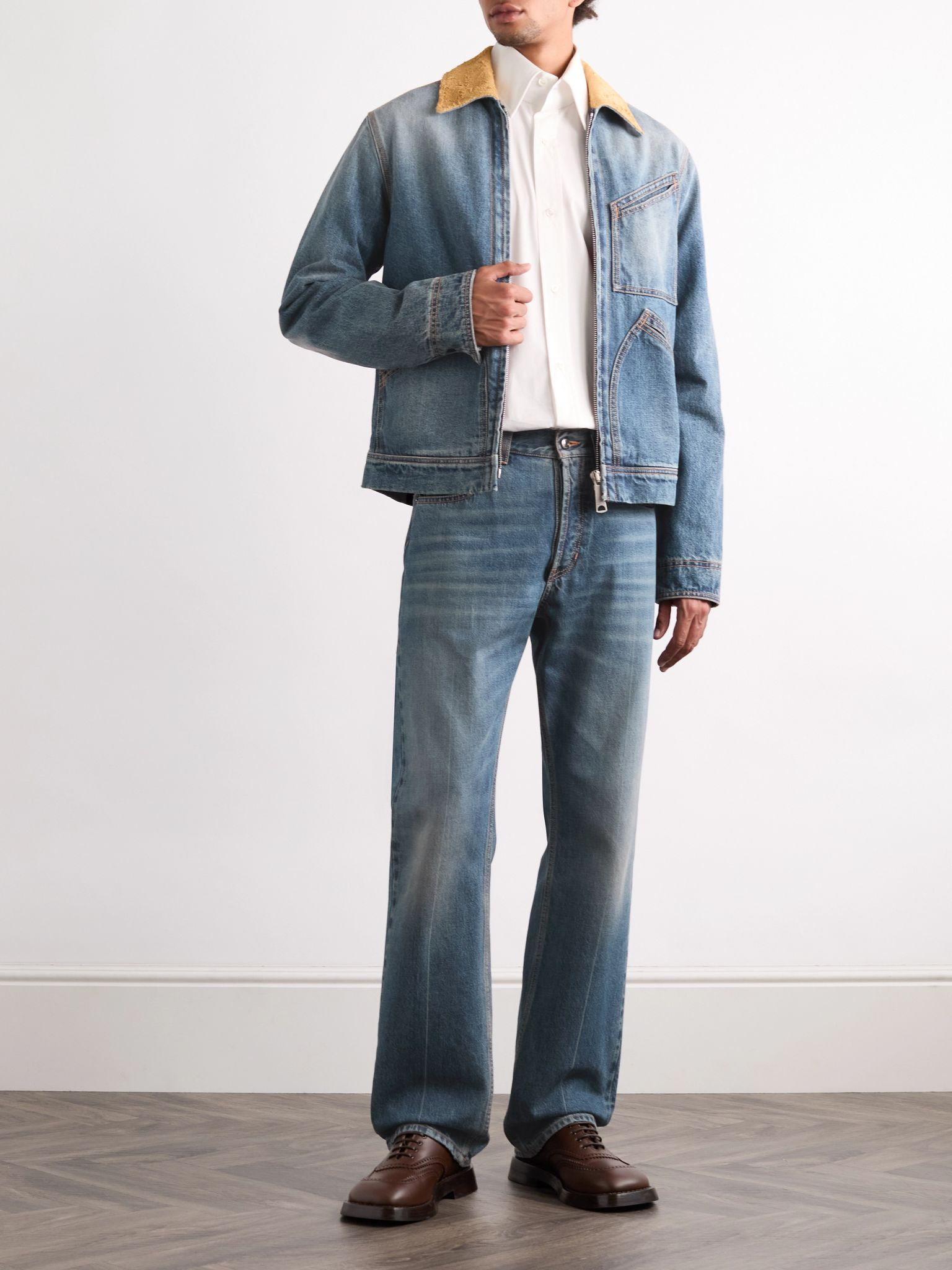 Straight-Leg Jeans Blue - 2