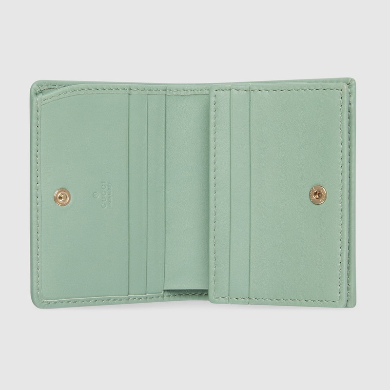 GUCCI GG Emblem mini wallet outlook