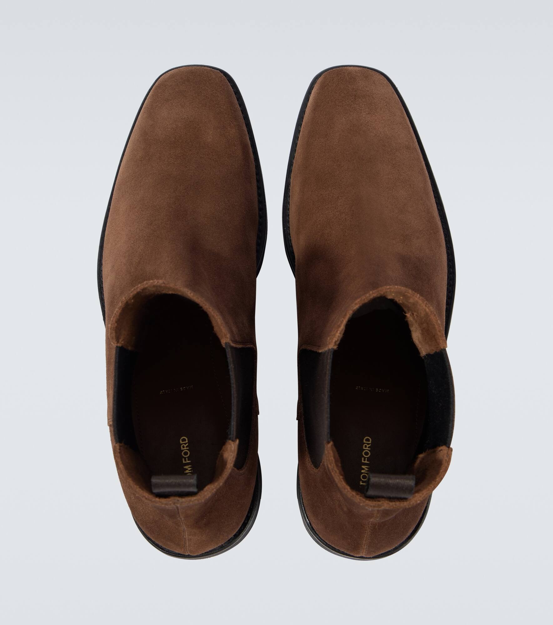 Suede Chelsea boots - 4
