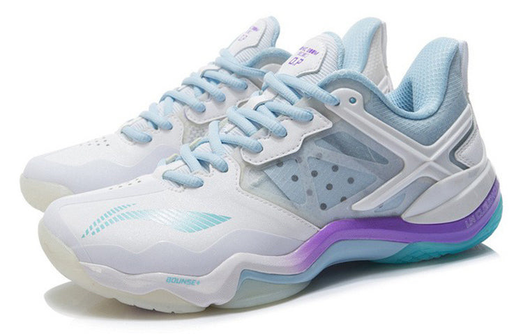 (WMNS) Li-Ning Sound OP 'White Blue' AYZQ008-5 - 3