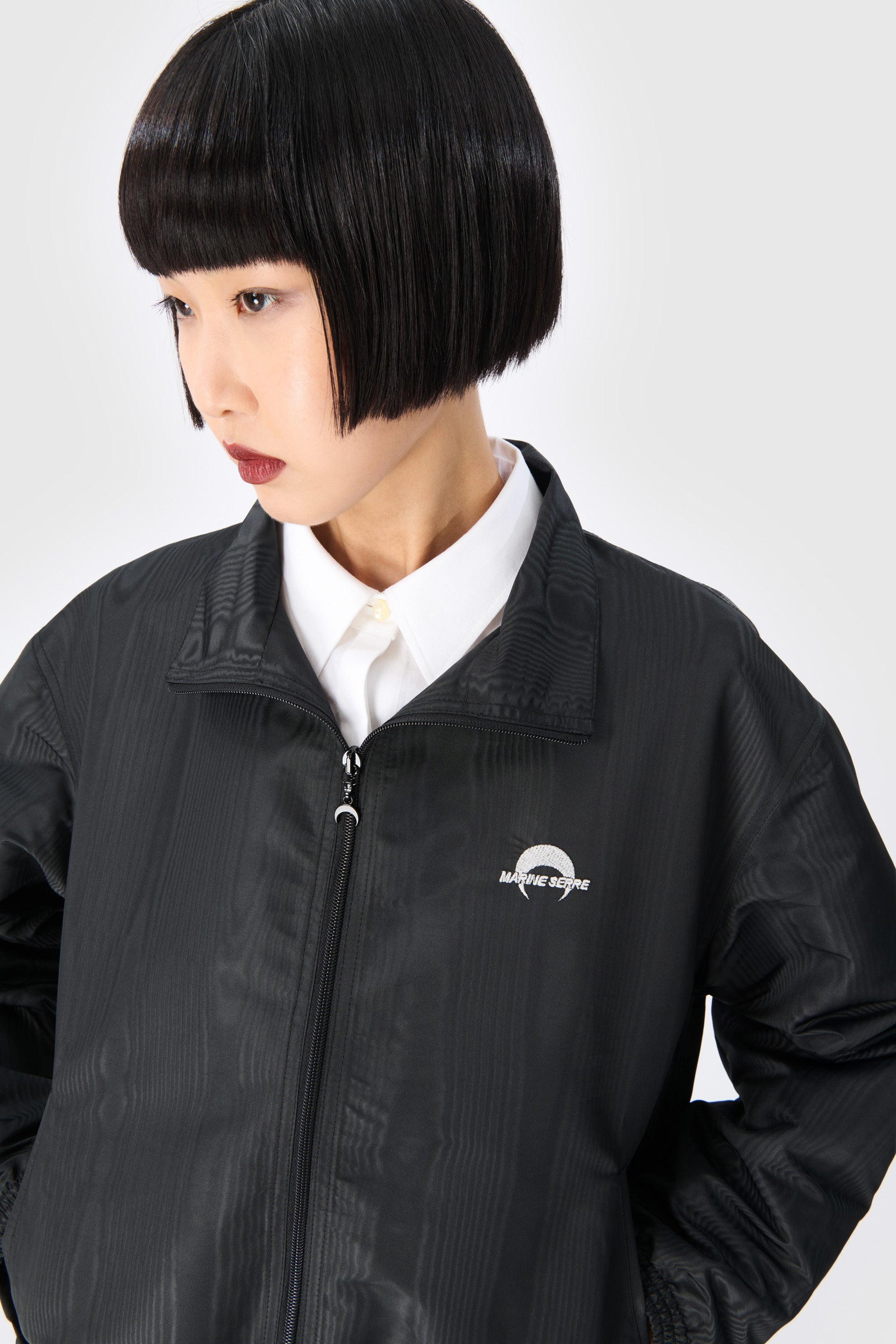 Ms Sport Nylon Track Jacket - 8