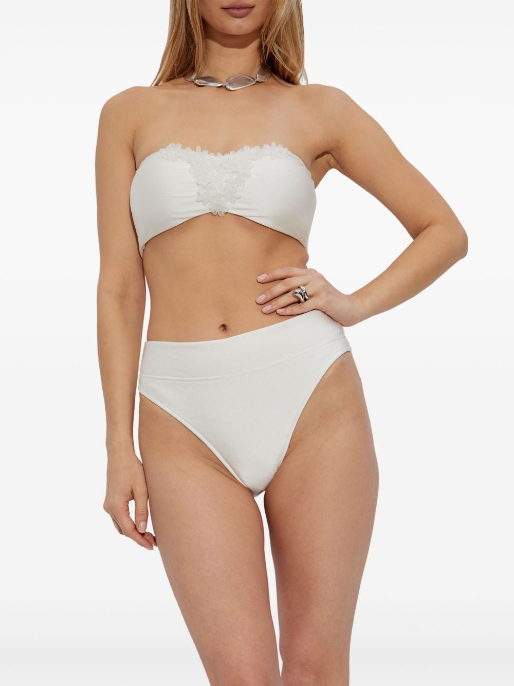 high-waisted bikini bottoms - 2