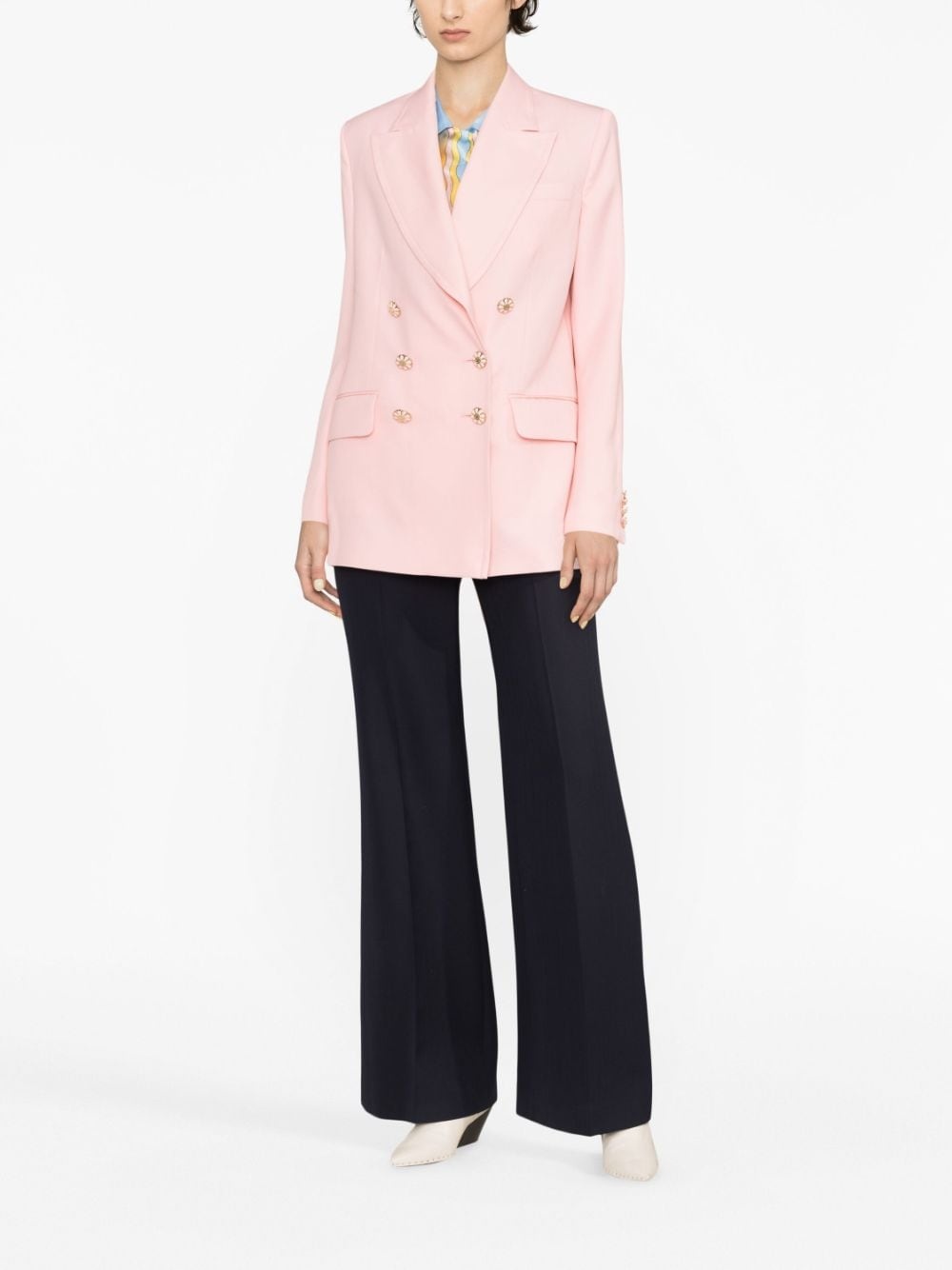 double-breasted blazer - 2