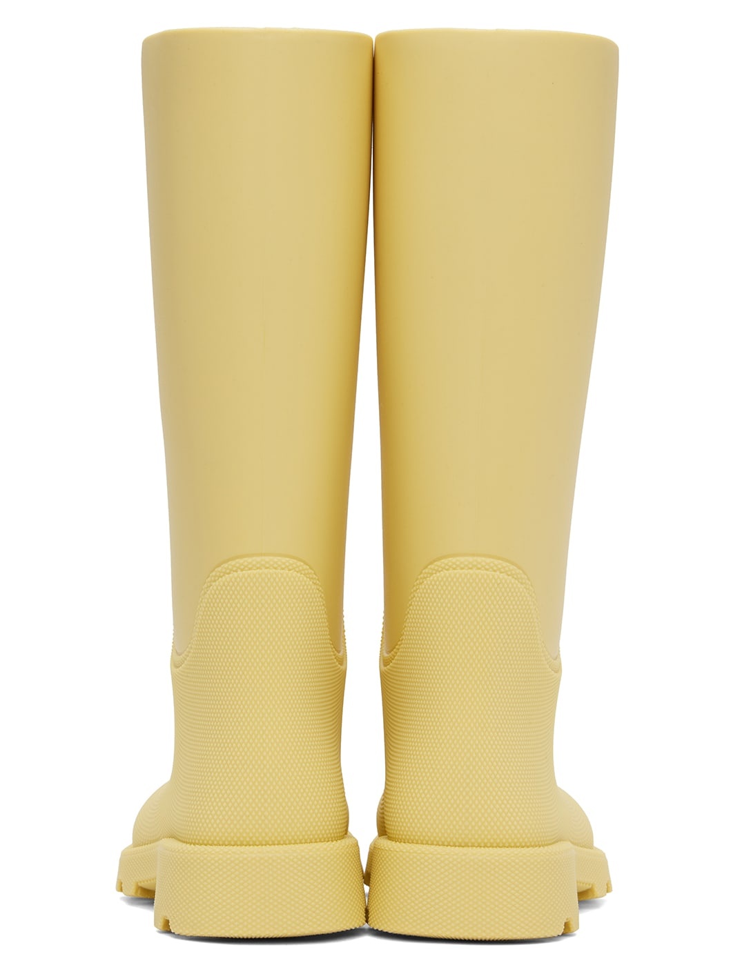 Yellow Rubber Marsh High Boots - 2