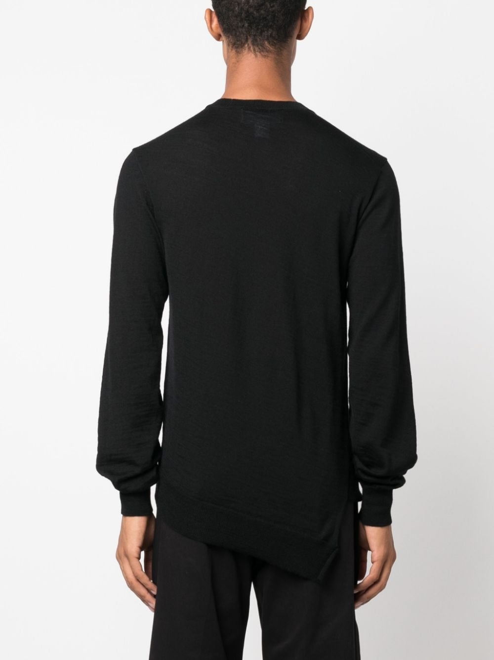 x Lacoste logo-embroidered wool jumper - 4