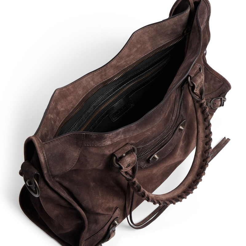 Women's Le City Bag Medium in Light Espresso 5