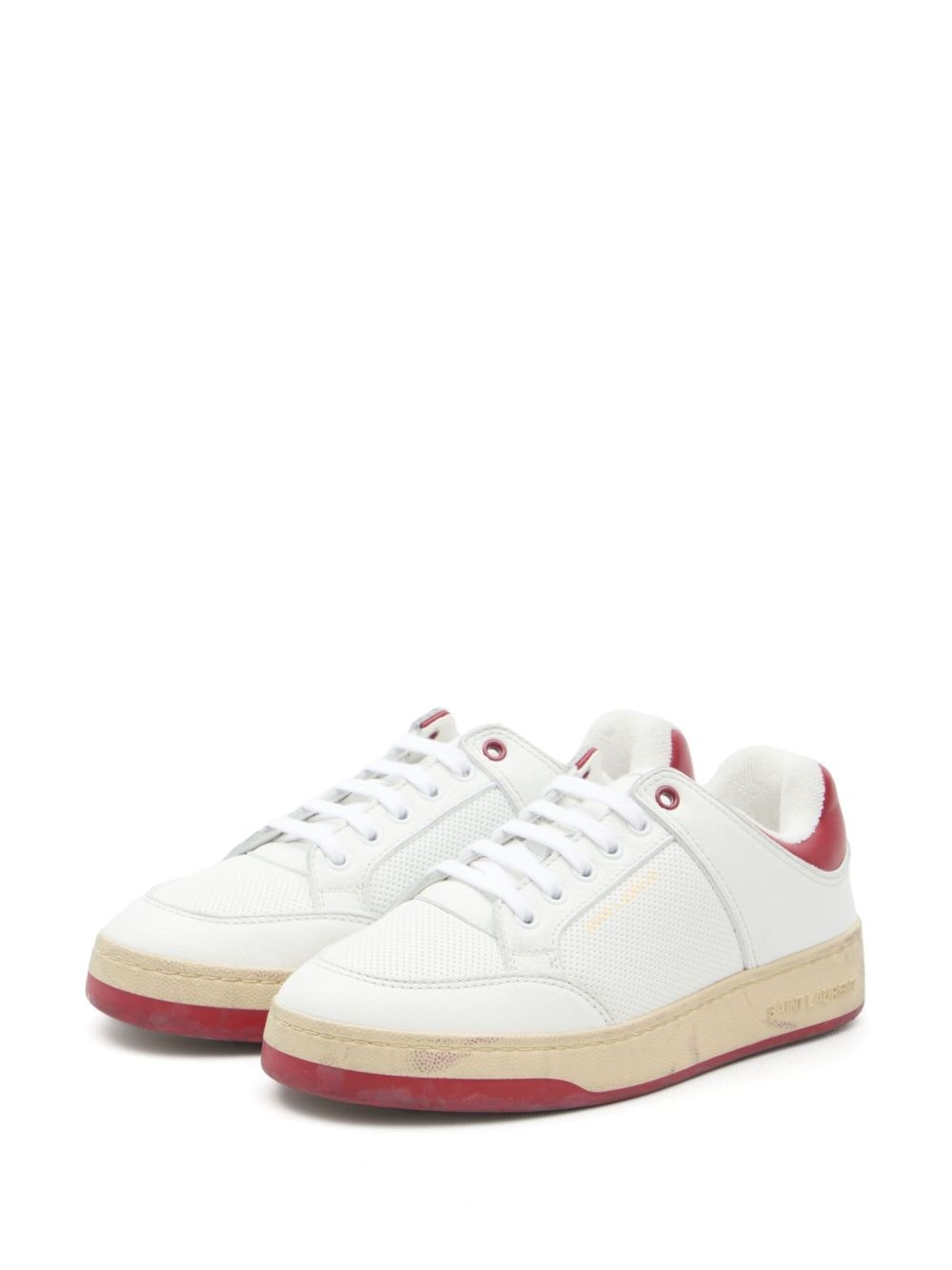 SL/61 two-tone leather sneakers - 2